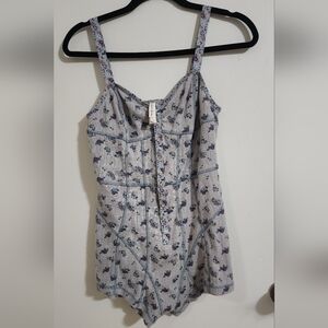 Floral Print Romper FL&L